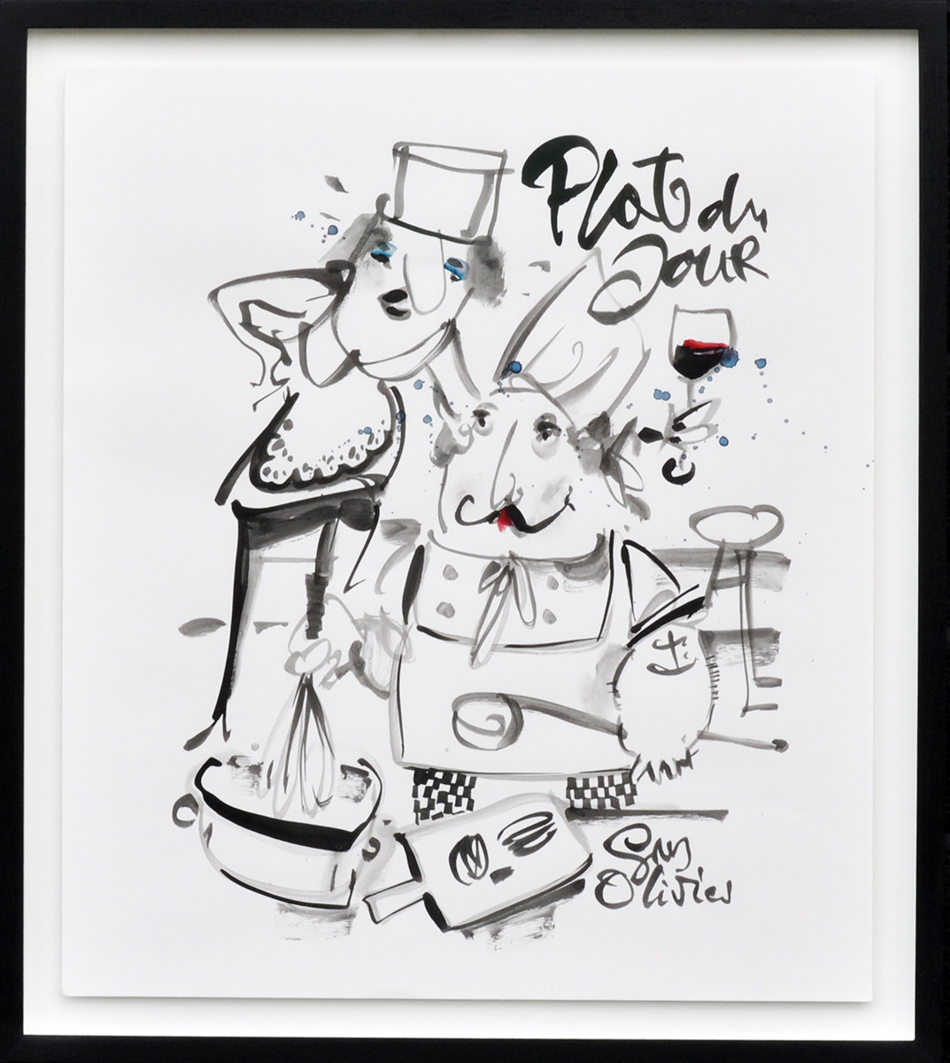 Guy Olivier + Plat du Jour